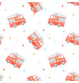 beautiful seamless pattern with cute vector image vector image