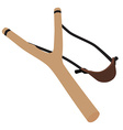 slingshot vector image vector image