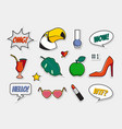 set of badges vector image