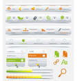web buttons vector image vector image