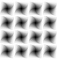 white gray black seamless concentric squares vector image