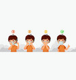 mask n95 instruction child air pollution vector image