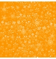 christmas snowflakes background vector image