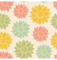 seamless hand-drawn floral pattern vector image
