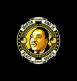 black history month mlk vector image vector image
