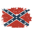 confederate flag vector image