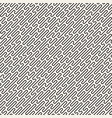 seamless pattern with geometric spots monochrome vector image