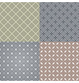 set of seamless pattern vector image