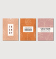 modern stylish floral poster templates vector image vector image