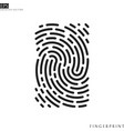 fingerprint background vector image