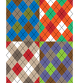 scottish seamless texture vector image