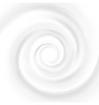 white milk yogurt cosmetics product swirl cream vector image