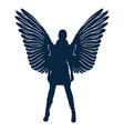 awesome angel vector image