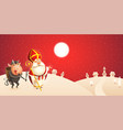 saint nicholas and krampus are coming to town vector image vector image