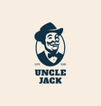 uncle jack vector image vector image