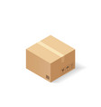 carton cardboard box delivery and packaging vector image
