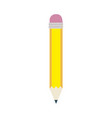 pencil graphite supply isolated icon vector image vector image