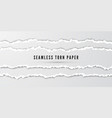 seamless torn paper stripes texture vector image