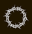 crown thorns image vector image vector image