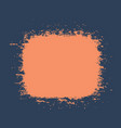 grunge texture background abstract orange dark vector image vector image
