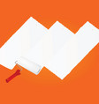 paint trail vector image vector image