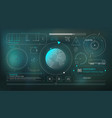 set of infographic elements about geolocation vector image vector image
