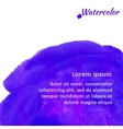abstract watercolor splash vector image vector image