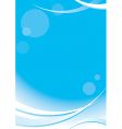blue background vector image vector image