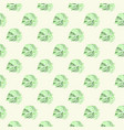 hand drawn embroidery monstera leaves tropical vector image vector image