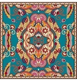 traditional ornamental floral paisley bandanna vector image