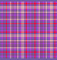 textile pattern plaid texture tartan check vector image