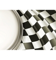 checkered background vector image