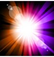 radiant background vector image vector image
