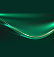 abstract luxury green fabric satin background vector image