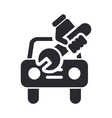 car repair icon vector image