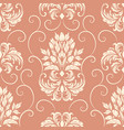 damask seamless pattern element vector image