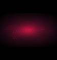 dark crimson technology hexagonal background vector image vector image