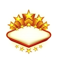 winner emblem vector image vector image