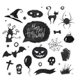 watercolor halloween vector image