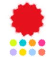 halftone stains vector image vector image