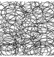 line abstract pattern with hand drawn lines wavy vector image vector image