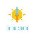 travel logo template vector image vector image