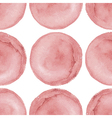 hand paint polka dot watercolor seamless circles p vector image
