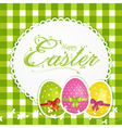 happy easter background vector image
