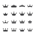 crown icon vector image