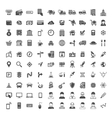 universal icon set 100 icons vector image