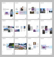 creative brochure templates with colorful gradient vector image vector image