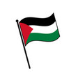 simple flag isolated vector image vector image