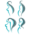 woman beauty vector image vector image
