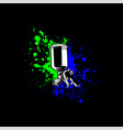 paint spray gun vector image